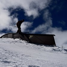 Rainbow-down railet i Ramis. Foto: Rasmus. &Aring;kare: Jeppe.