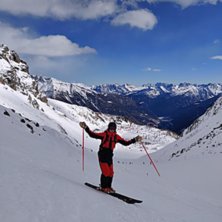 gl&auml;djen med fina vyer.