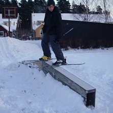 f&ouml;rsta rail sess f&ouml;r sessongen. Foto: falken. &Aring;kare: jag.