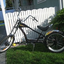 chopper. Foto: joel. &Aring;kare: min cykel.