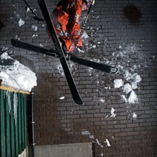 Session vid stranden p&aring; professorsv&auml;gen. Foto: Johan Palmqvist. &Aring;kare: Henrik Pettersson.