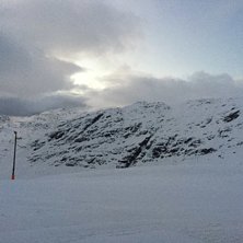 Fredag morgen
Fredag morgen er det minus 1  grad, .
