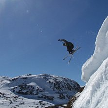 Klipphopp i hemsedalsfj&auml;llen. Foto: Sara Eliasson. &Aring;kare: Jerker Aspg&aring;rd.