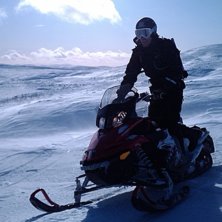 En riktigt h&auml;rlig dag ute p&aring; skoter med Rikard o. Foto: Rikard Appelqvist. &Aring;kare: Tomas Blomberg.