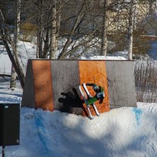 Wallride. Foto: Dan Nygren. &Aring;kare: Andreas Nygren(jag).