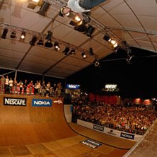 Foto: Marc Zander. &Aring;kare: Sandro Dias wins the highest air contest with 3.8 m..