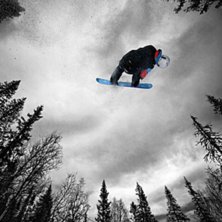 Vi byggde en BC kick i Bj&ouml;rnen d&auml;r Simon gjorde . Foto: Niclas Magnusson. &Aring;kare: Simon Turesson.