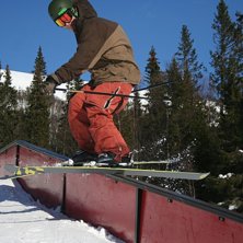 en fin dag i br&auml;cke. Foto: Fredrik Eriksson. &Aring;kare: Kenneth Jonsson.