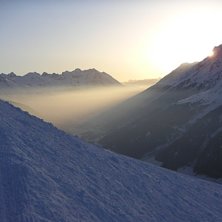 Solen h&aring;ller p&aring; att g&aring; upp =). Foto: Veronica Andersson. &Aring;kare: ....