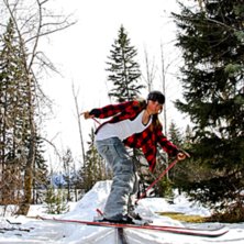 Amelie del av &amp;quot;the-notorious-Golden-Ganst. Foto: Emil Rydell. &Aring;kare: Amelie Johnsson.