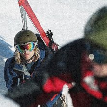 Kl&auml;ttring f&ouml;r att f&aring; b&auml;sta m&ouml;jliga &aring;k.. Foto: Markus Strinning. &Aring;kare: Daniel och Per.