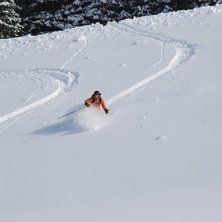 Lite sol mellan molnen en puderdag p&aring; Brunni. P&aring;. Foto: Klas Rydstrand. &Aring;kare: Magnus Ekstr&ouml;m.