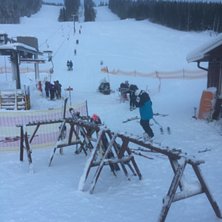 Puddersn&oslash;
En flott dag med masse nysn&oslash;  minus -1.