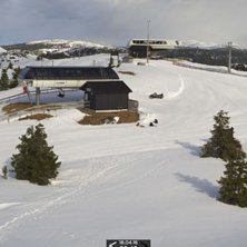 Sesongens siste skiuke i Kvitfjell
Sol, skyer og -.