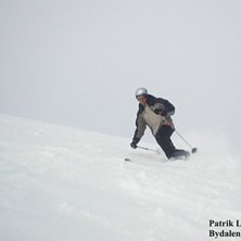 Or&ouml;rd sn&ouml; i Bredvid L&aring;ngravin Liften.. Foto: Richard Lindberg. &Aring;kare: Patrik Ljunkvist.