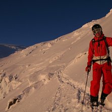 En liten travers f&ouml;r att undvika diverse klippor. Foto: Johan Hasslow. &Aring;kare: Jacob Hasslow.