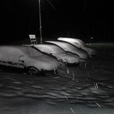 Nysn&oslash; idag :-)
Mindre vind idag, og 17-18cm nysn�.