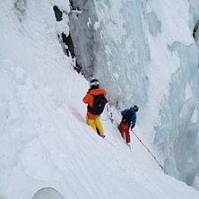 rappel. Foto: Daniel Rammeskov. &Aring;kare: Nicklas Barman, Anders Holmgren.