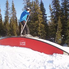 Jag railar p&aring; ett junior rail.. Foto: Petter Andersson. &Aring;kare: m&aring;ns claesson.