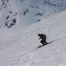 P&aring; S&ouml;nner med Getryggen i bakgrunden.. Foto: Ville Berg-Malmborg. &Aring;kare: Emil.