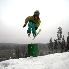 det var en g&aring;ng en gr&ouml;n tunna... Foto: isbj&ouml;rnen. &Aring;kare: jag.