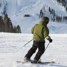 SKICAMP Storklinten - Boden. Foto: Pernilla Zackrisson.