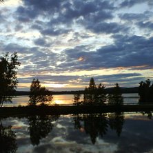 En fin fiske kv&auml;ll. Foto: Robin Eriksson.