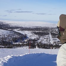 En p&aring; mig i s&auml;len :D Inga vidare toppar  men chi. Foto: Sofie B&auml;cklund. &Aring;kare: Daniel Erlingfors.