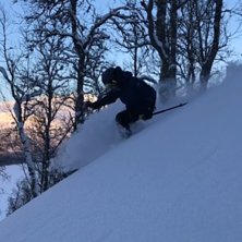 En dag med lite sn&ouml; p&aring; Baksidan.. Foto: Selfie.