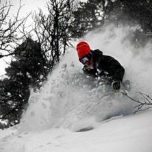 Sjukt mkt puder!. Foto: Erik Hammarsten. &Aring;kare: Nils Ameck.