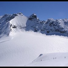 Utsikten fr&aring;n en av heliplatserna som ist&auml;llet v. Foto: Christian T&uuml;rk.