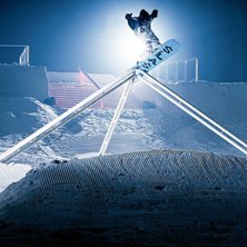 Bild fr&aring;n filminspelningen av Black Snow av Burn. Foto: Andreas Bryngel. &Aring;kare: Gigi R&uuml;f.