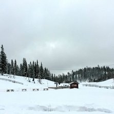 Knallforhold
Eneste som mangler er sola. Ellers er.