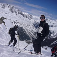 P&aring;skv&auml;der i Grand Montets. &Aring;kare: Peter Kocic.