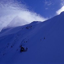 Topptur under fina f&ouml;rh&aring;llanden. Foto: Henrik Josefsson. &Aring;kare: Albin M&aring;nsson.
