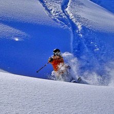 V&auml;ldigt fin dag med lite puder. Foto: Marcus Svensson. &Aring;kare: Per &Ouml;stman.