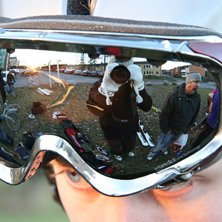 Bilden togs en h&ouml;stdag d&aring; skidblodet pulserade a. Foto: Sverker H&ouml;gbom. &Aring;kare: Henrik Pettersson.