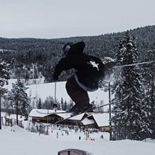 Rail-session.. Foto: Little G. &Aring;kare: Jonas Zeidlitz.