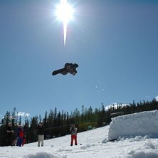 Stadium Big Air. En Lite inverterad 540... Foto: Carolina Person. &Aring;kare: Mikael J&ouml;rgensen.