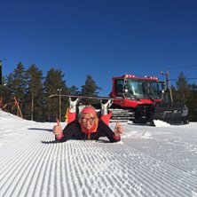 Knallsol og topp forhold! 
Heiserinna har v&aelig;rt ut.