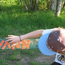 YANN me pris lappar. Foto: Egil. &Aring;kare: YANN.