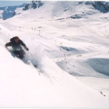 Var en s&auml;ssong i Val d&amp;#039;Is&egrave;re 98-99. Fic. Foto: Carl-Eric Strengell. &Aring;kare: Johan Gustafsson.