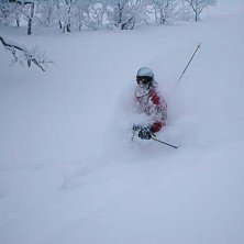 2002-02-02 Silverbullet l&auml;gger stabila offpist sk. Foto: T-Style. &Aring;kare: Silverbullet.