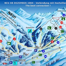 Pistkarta Hochfügen