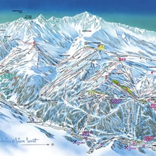 Pistkarta Grandvalira (Pas de la Casa, Grau Roig, Canillo)