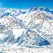 Pistkarta Silvretta Montafon - Nova