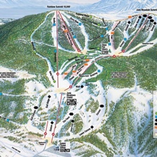 Pistkarta June Mountain