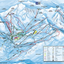 Pistkarta Val Thorens
