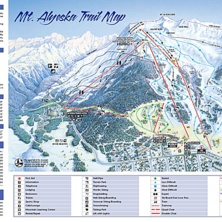 Pistkarta Alyeska Resort