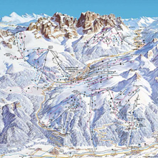 Pistkarta Madonna di Campiglio